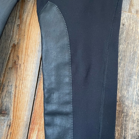 Gucci riding pant with leather and ankle zip - Picture 4 of 7